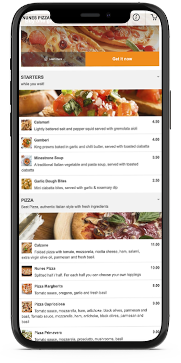 put the phone mock up here
